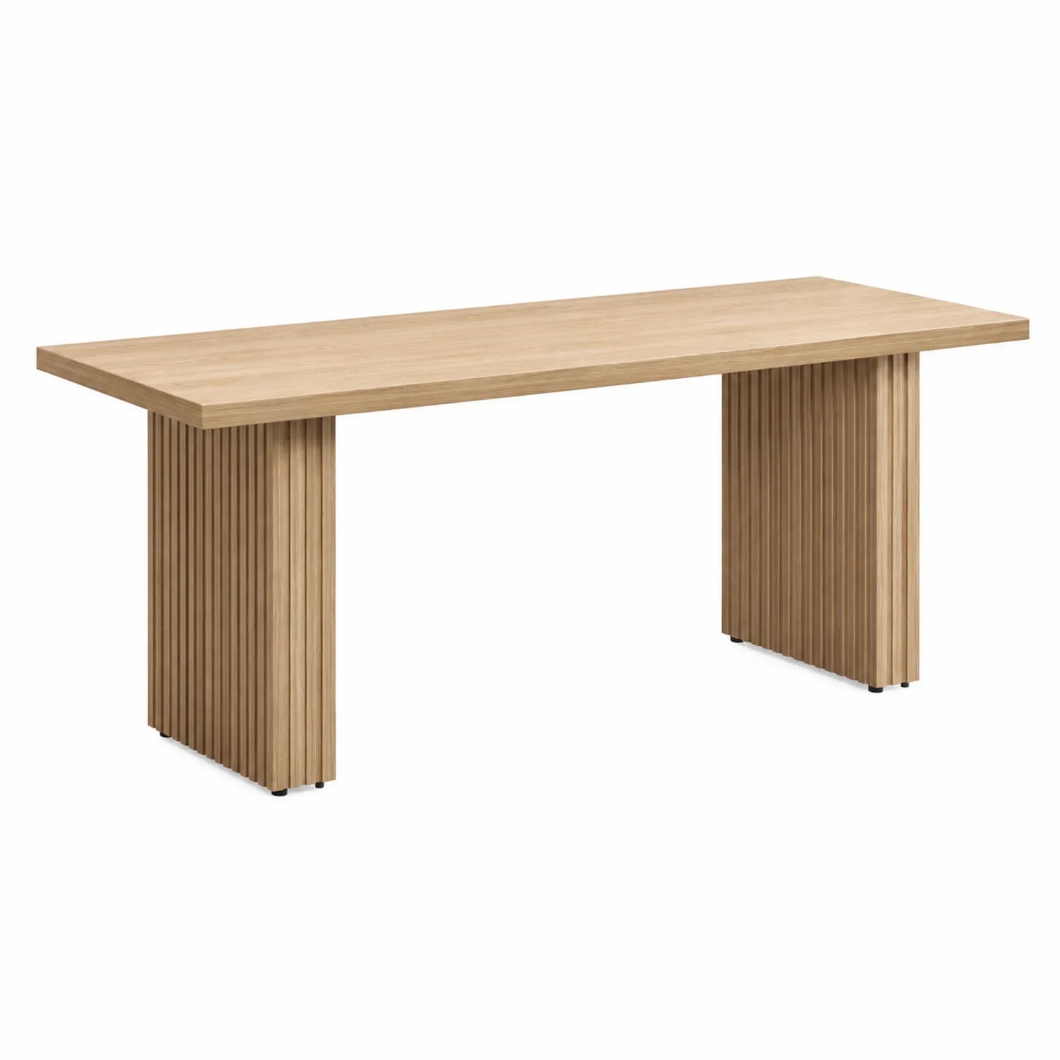 Stół prostokątny dębowy MDF 200x90x75 cm