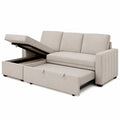 Rozkładana sofa z funkcją przechowywania 200 cm x 90 cm x 85 cm