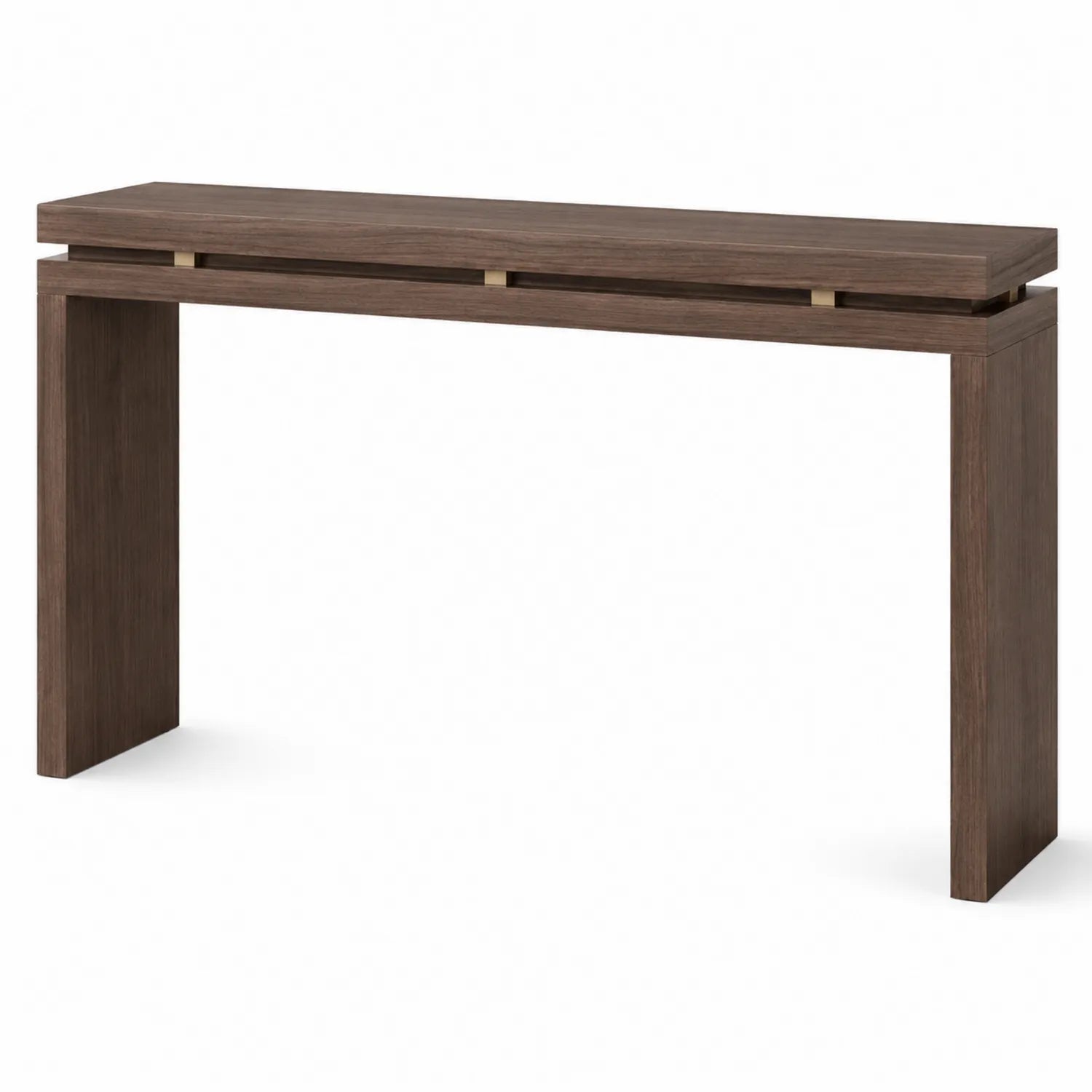 Konsola z drewna dębowego 120 cm x 35 cm x 80 cm
